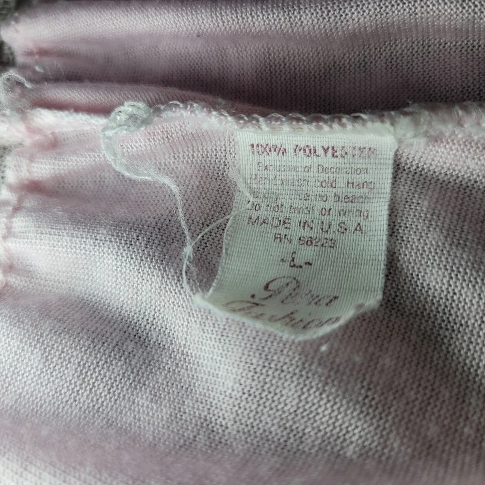 Vintage 90s baby pink pajama set fleece pastel coquette‎ cute girly feminine